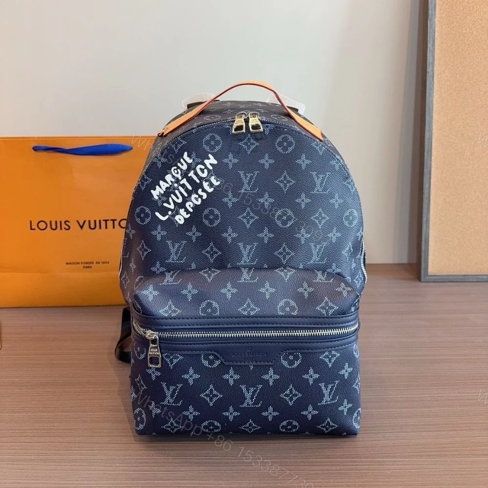 View 8 of Louis Vuitton Discovery Backpack PM Ocean 28Cm M26942