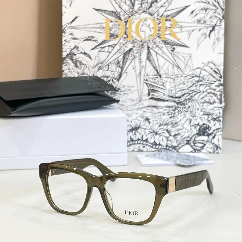 View 8 of Olive-Brown Premium Acetate Sunglasses: Bold Square, UV400, Durable