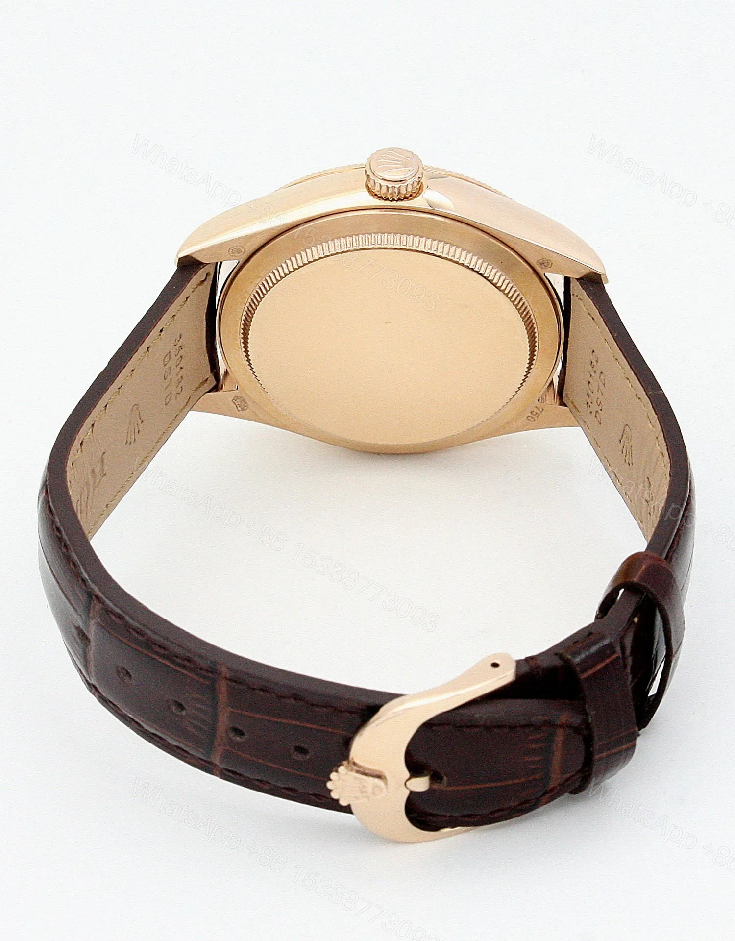 View 4 of Replica Rolex Cellini White Dial 5310 Rose Gold