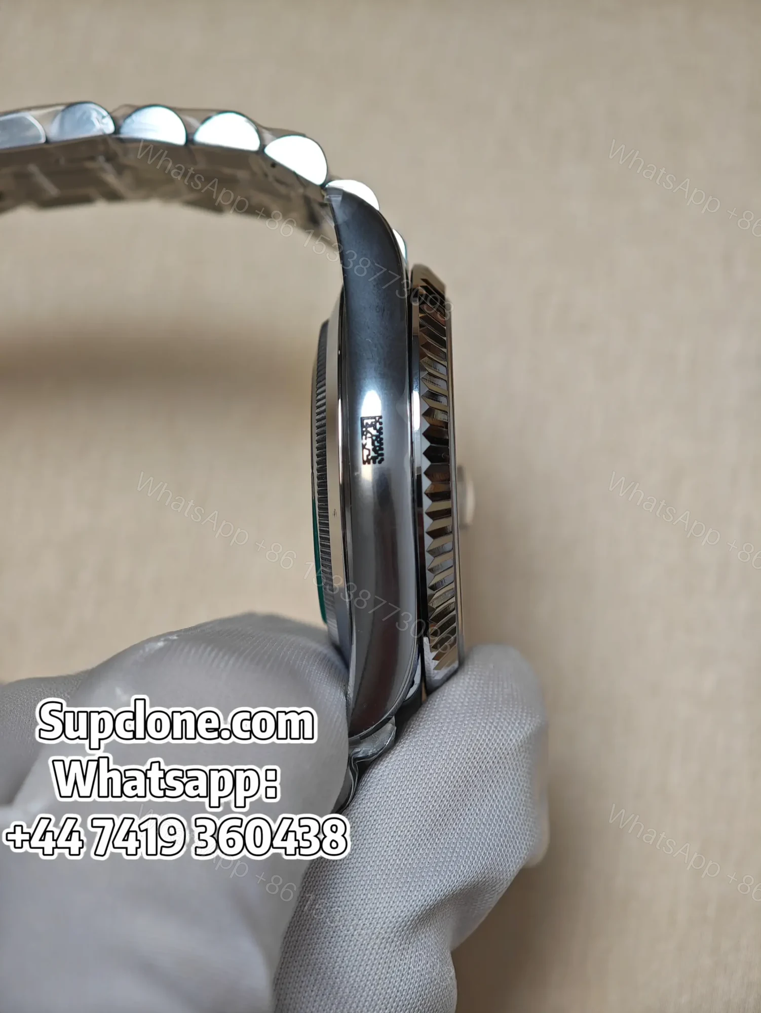 View 13 of Rolex Day-Date 40mm Ice Blue Roman Dial – Super Clone 1:1 Cal. 3255