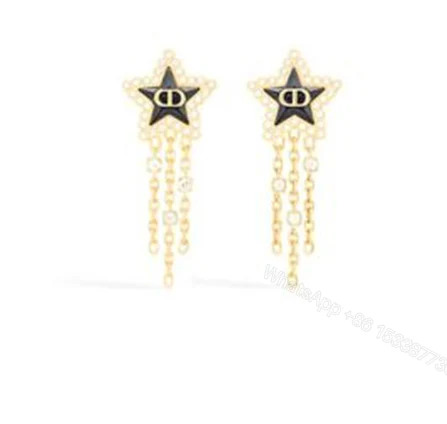 DIOR Petit CD Lucky Baroque Earrings — view 1