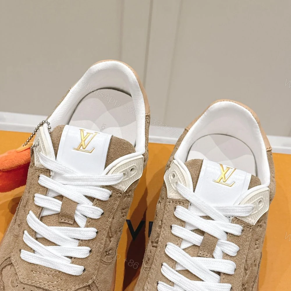 View 3 of Louis Vuitton LV Stadium Sneaker Beige 1AGXPU