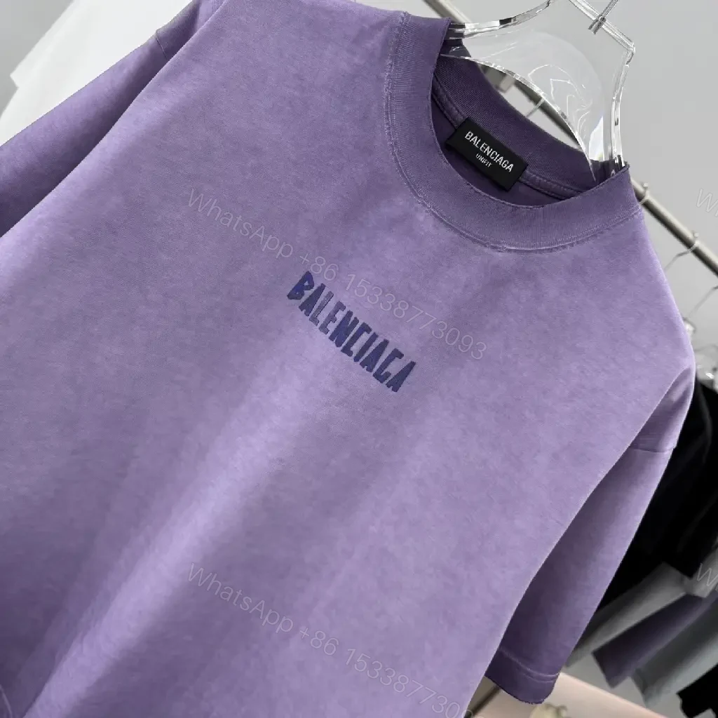 View 3 of Soft Gradient Tee: Premium Cotton, Relaxed Fit, Discreet Luxe