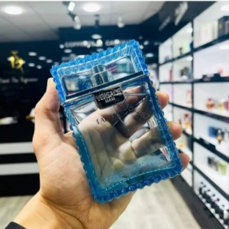 View 3 of First Copy Versace Pour Homme Blue Eau De Toilette Premium Long Lasting Fragrance For Men