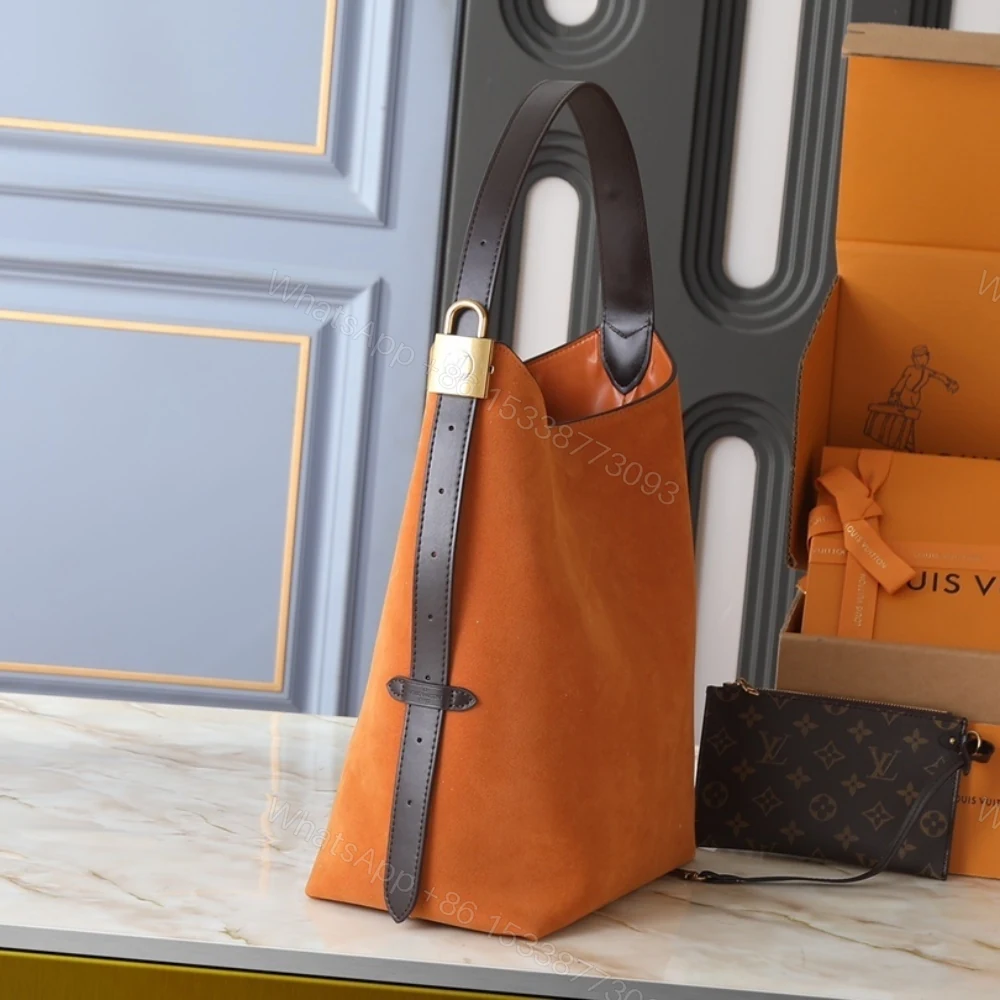 View 3 of Louis Vuitton Hobo MM Tan 35Cm M25516