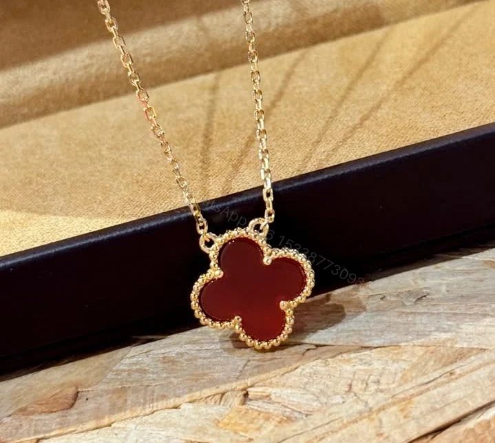 View 5 of Van Cleef Arpels Knockoff Vintage Alhambra Pendant Necklace