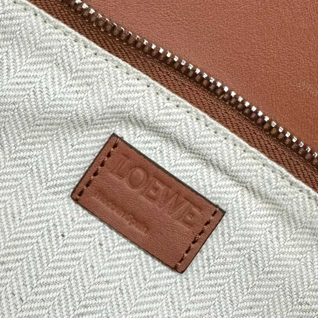 View 7 of LOEWE Puzzle Edge bag in tan calfskin