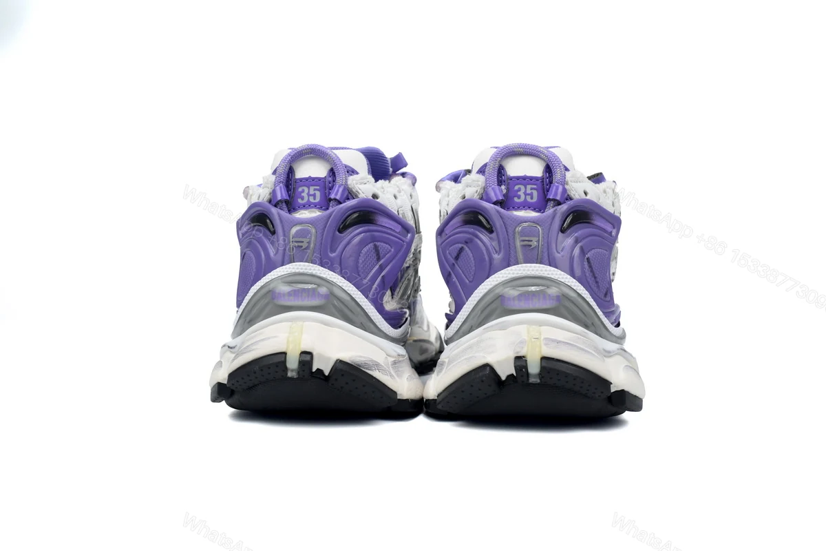 View 3 of Balenciaga Runner White Purple 677402 W3RB2 5901