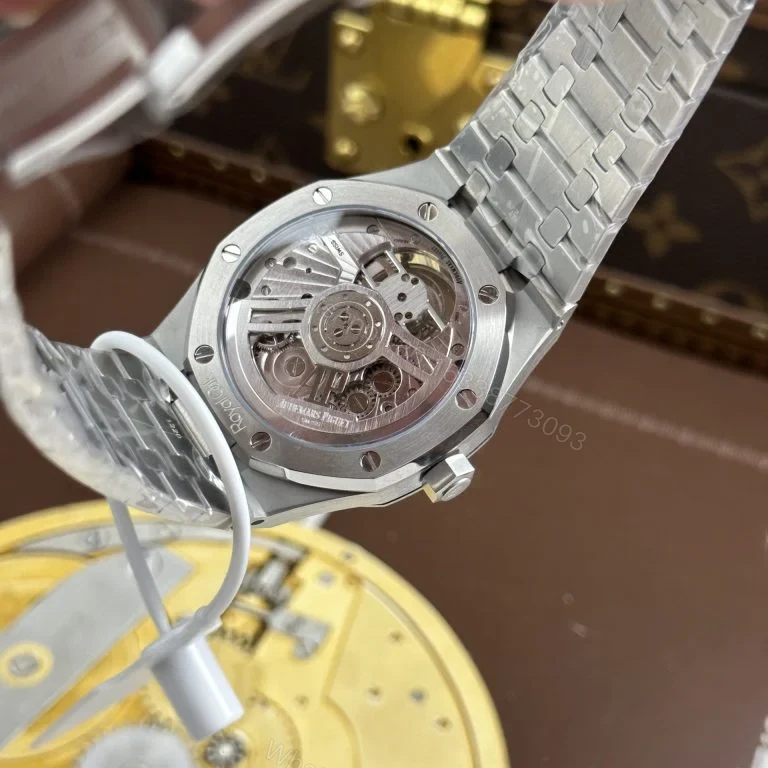View 10 of Replica AP Royal Oak Flying Tourbillon White Gold Grey Dial 41mm
