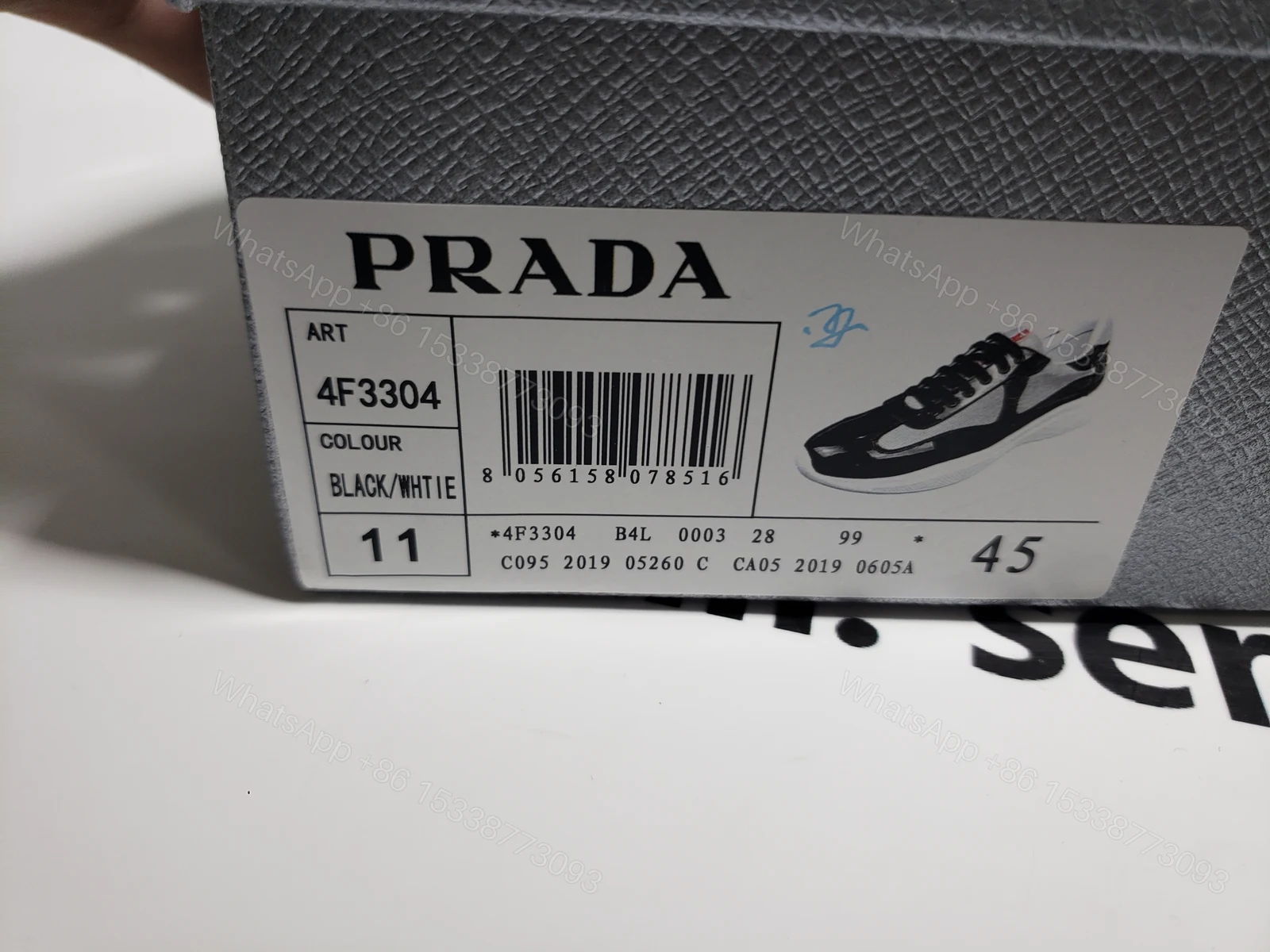 View 6 of Prada America's Cup Black Gray