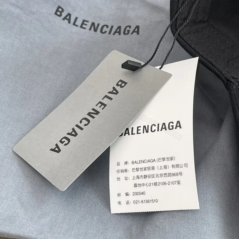 View 9 of Clean Black Cap: Luxury Cotton Twill, Logo Cap