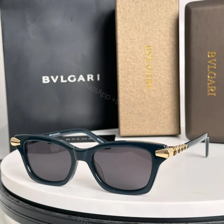 Bold BVLGARI Acetate Sunglasses: Luxe Everyday Comfort — view 1