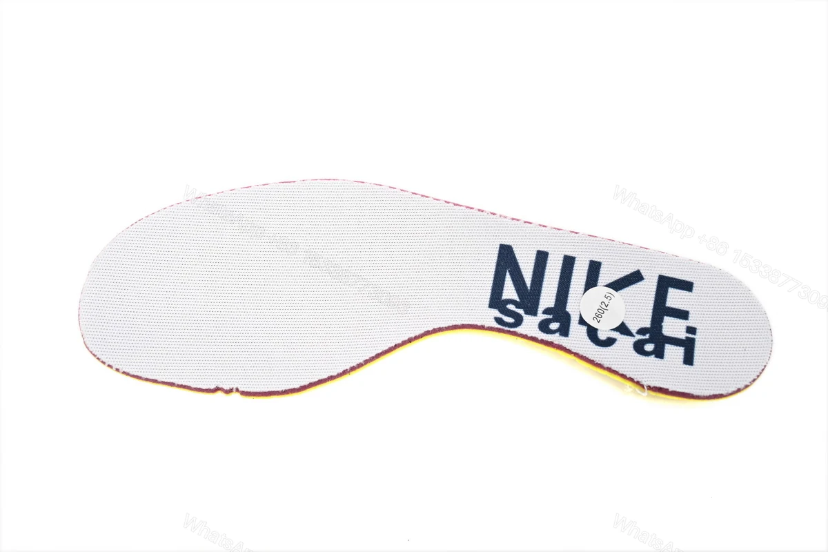 View 7 of Sacai x Nike VaporWaffle Sesame and Beige Blue DD1875-109