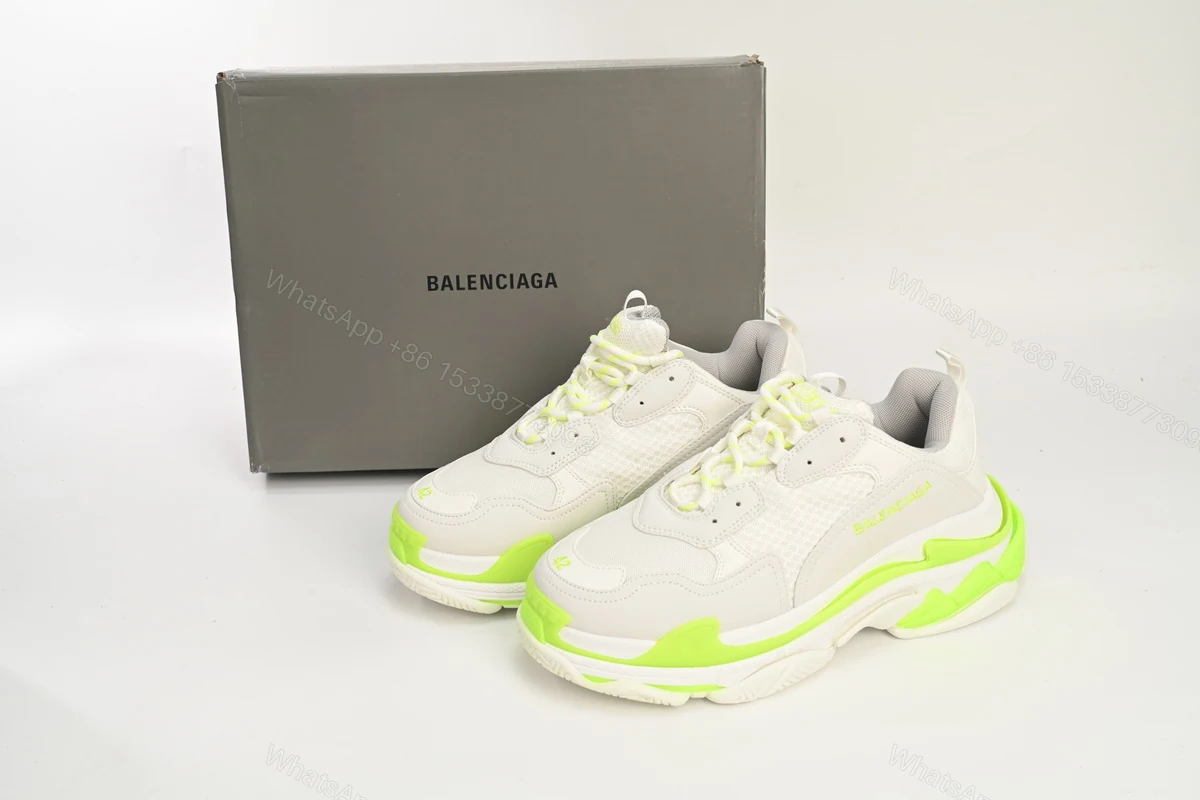 Balenciaga Triple S Fluorescent White 536737 W0901 9088 — view 2