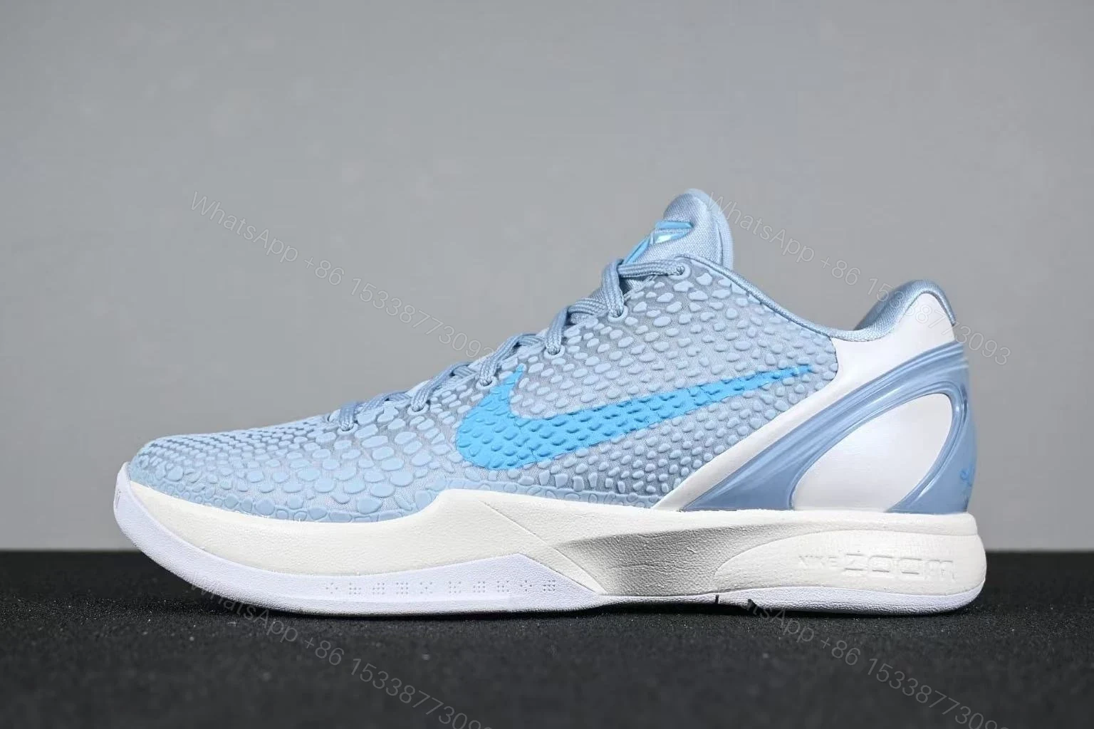 View 3 of Nike Kobe 6 Protro Caitlin Clark Light Armory Blue