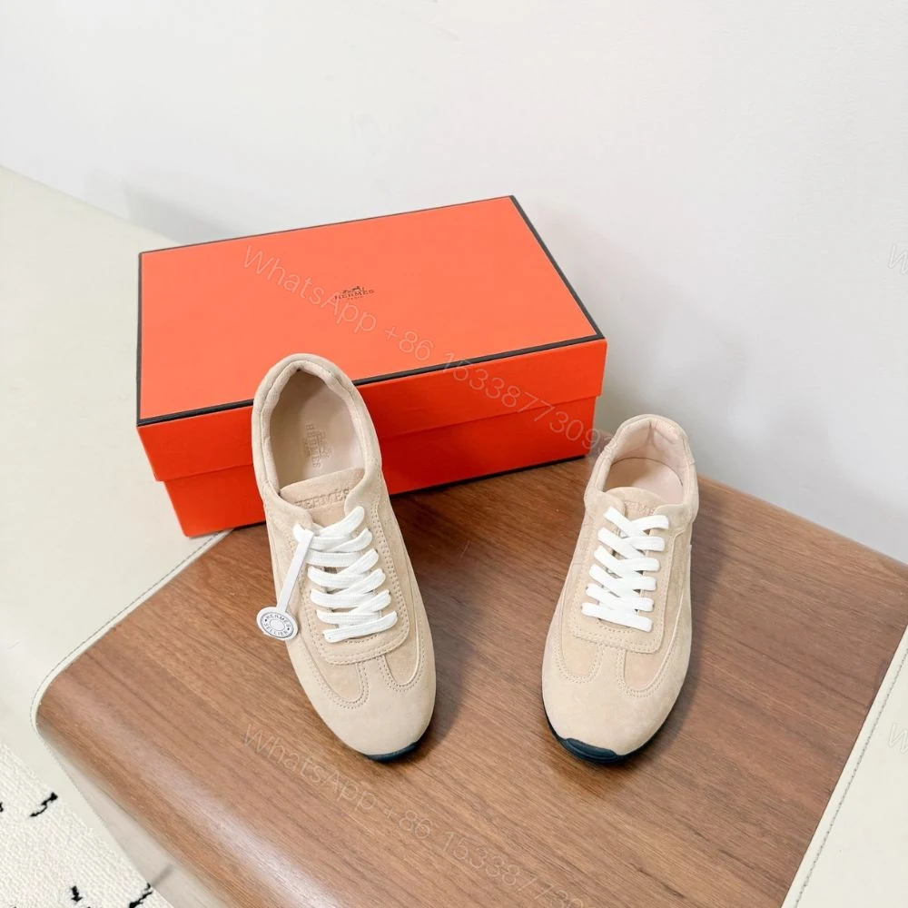 View 6 of Hermes Master Sneaker Beige Perlino