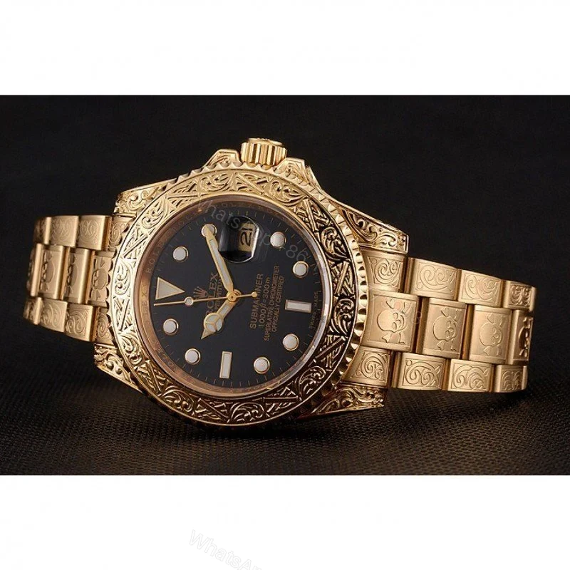 View 4 of Replica Rolex Submariner Black Dial 1454071
