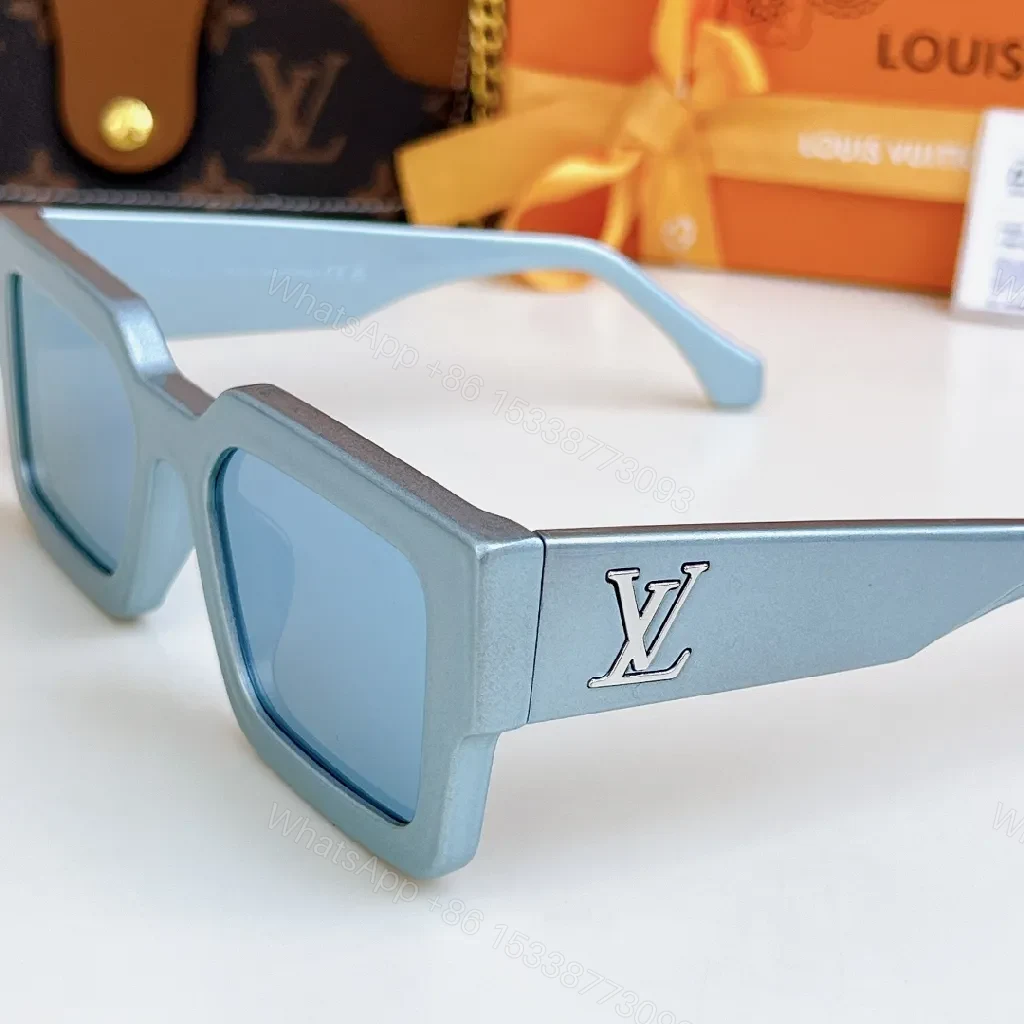 View 5 of Bold Modern Sunglasses with Signature Logo Detail