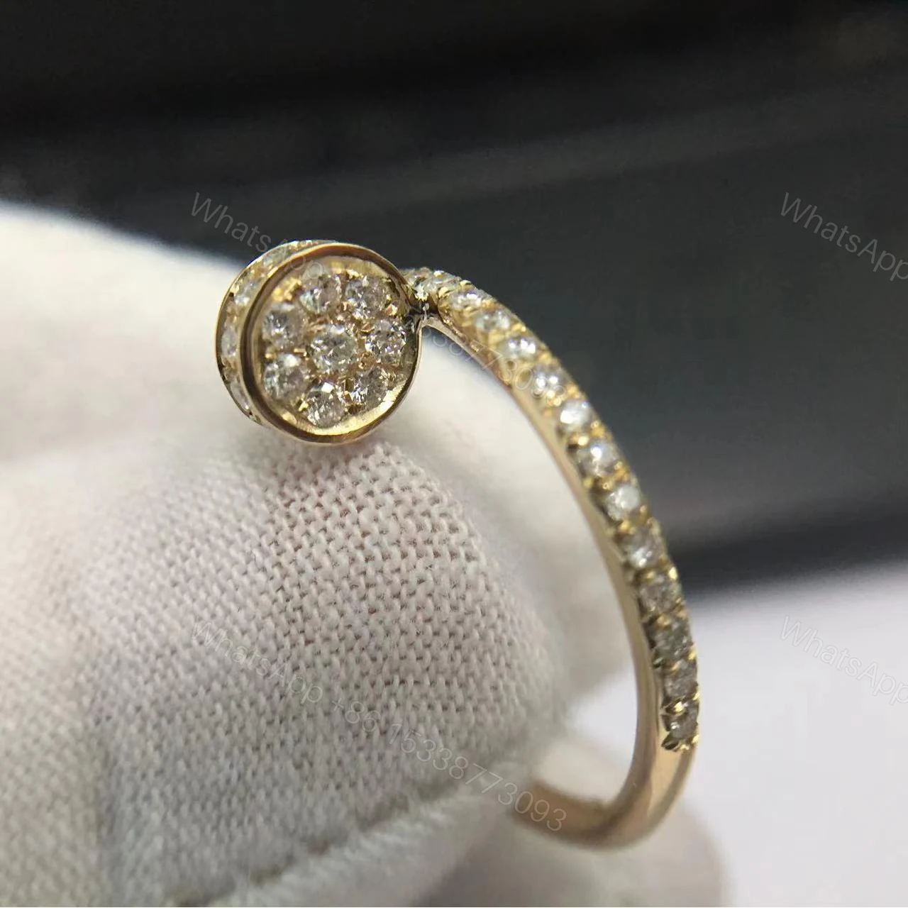 View 5 of Cartier Juste Un Clou Ring Diamonds Small Model