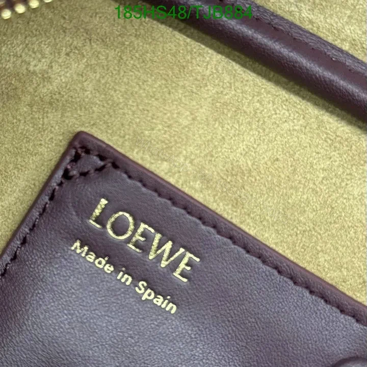 View 15 of Loewe Burgundy Amazona 23 Bag featuring Gold-Tone Hardware DZ2857