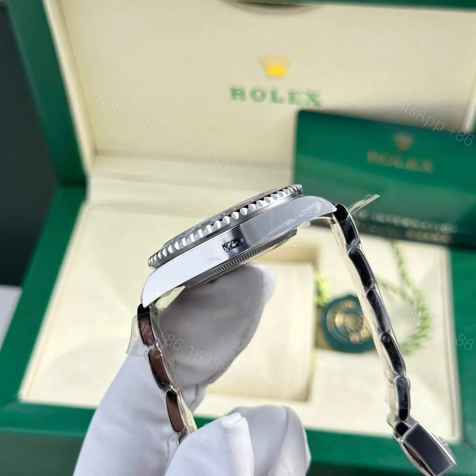 View 9 of Replica Rolex GMT-Master II Black Dial 116719
