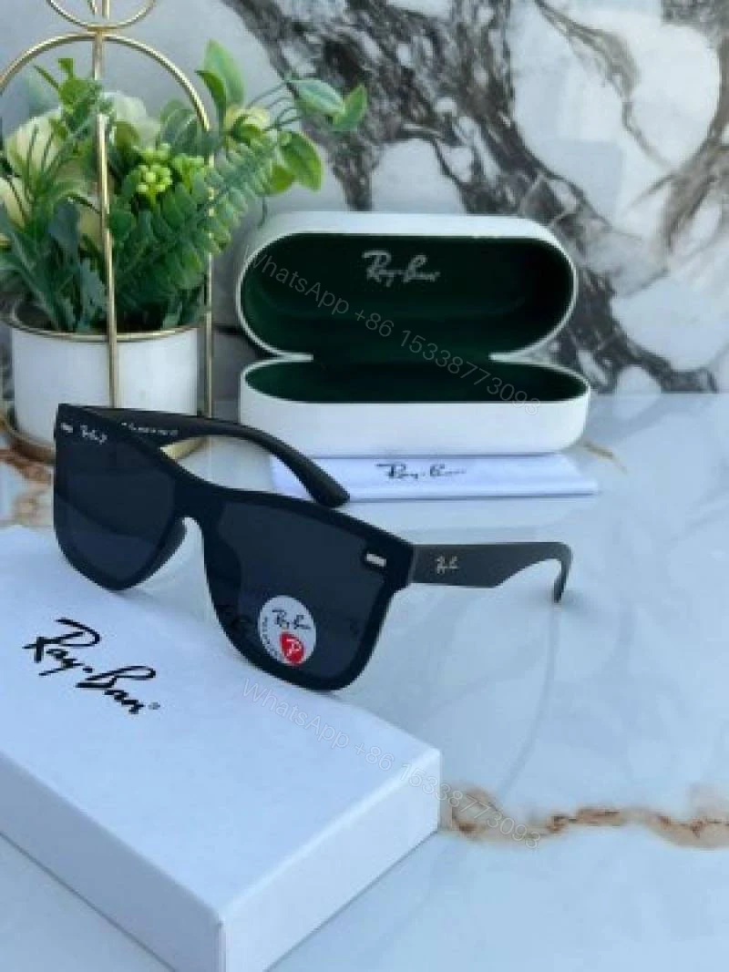 First Copy Rayban Blaze Full Black Sunglasses — view 1
