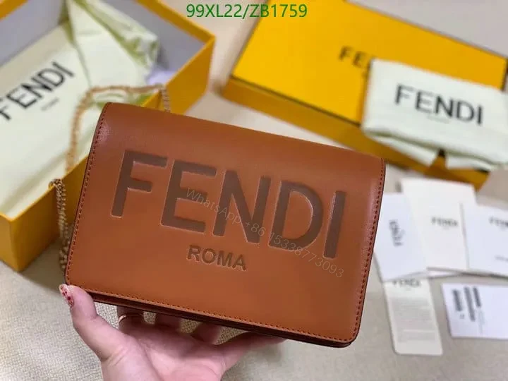 View 4 of Fendi Duplicate Chain Wallet Fendi Roma ZB1778