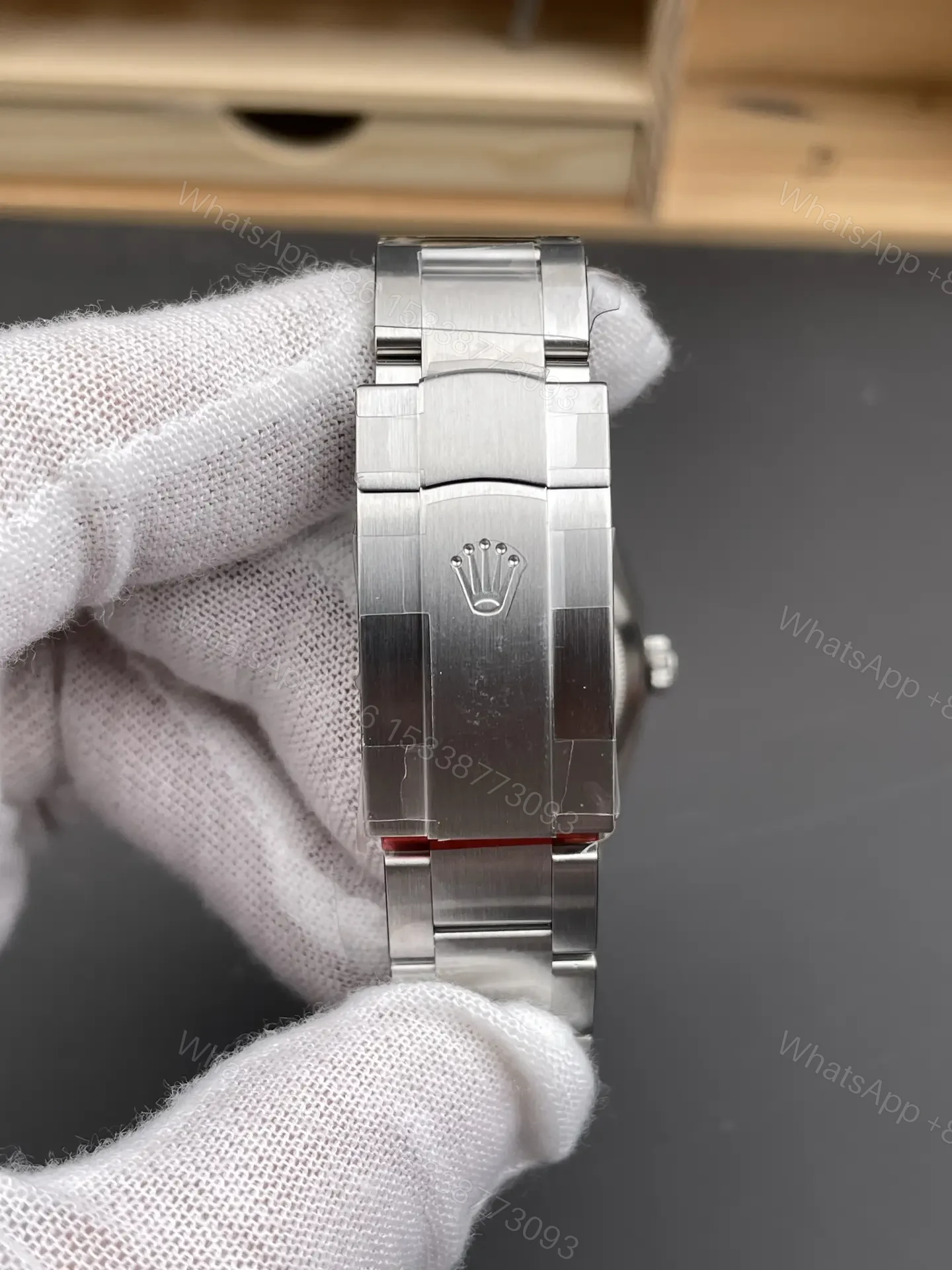 View 8 of Rolex Oyster Perpetual 36 126000 Pink Dial Watch 126000-0008