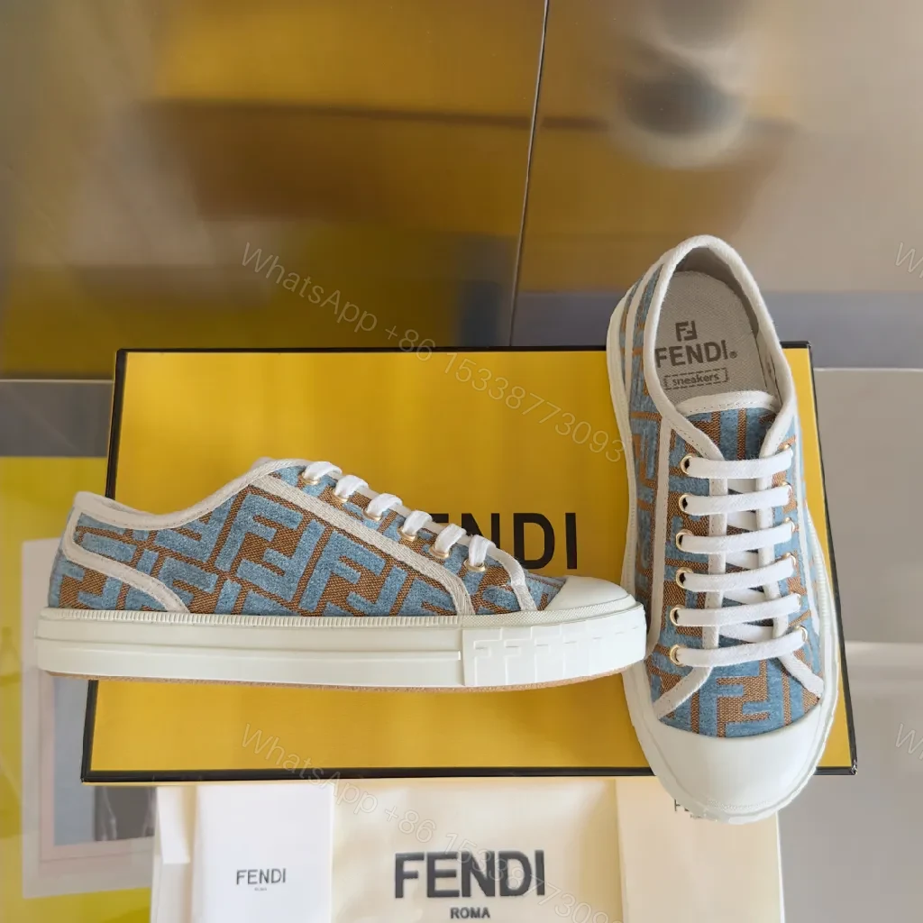 View 8 of Patterned Luxe Sneakers with Signature Detailing