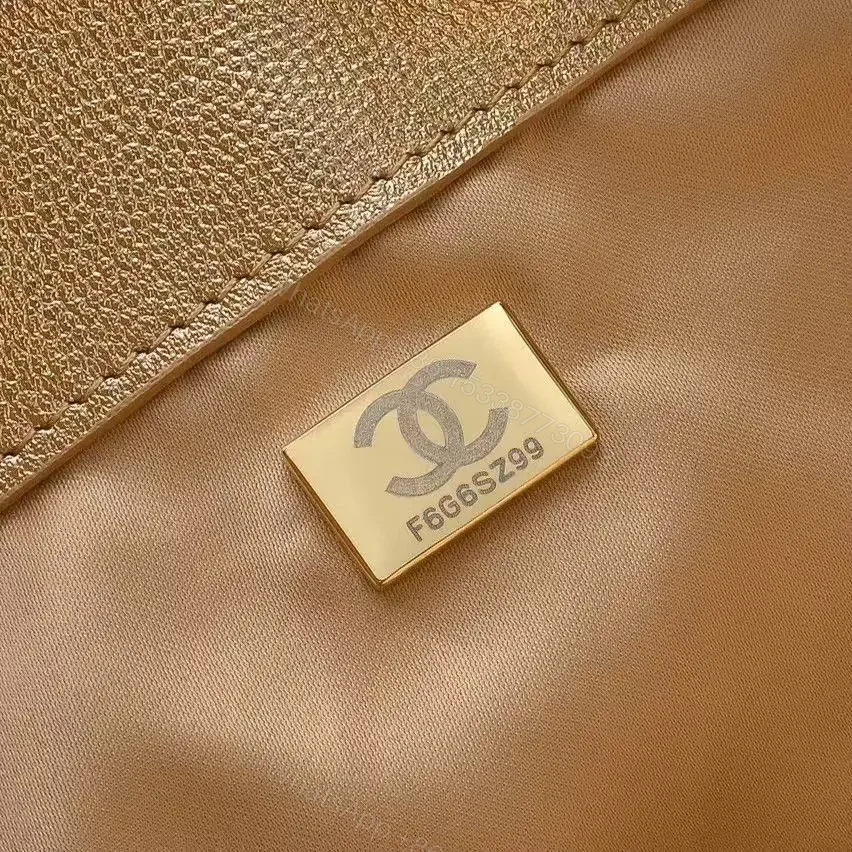 View 4 of Chanel 25 Small Gold, Gold hardware