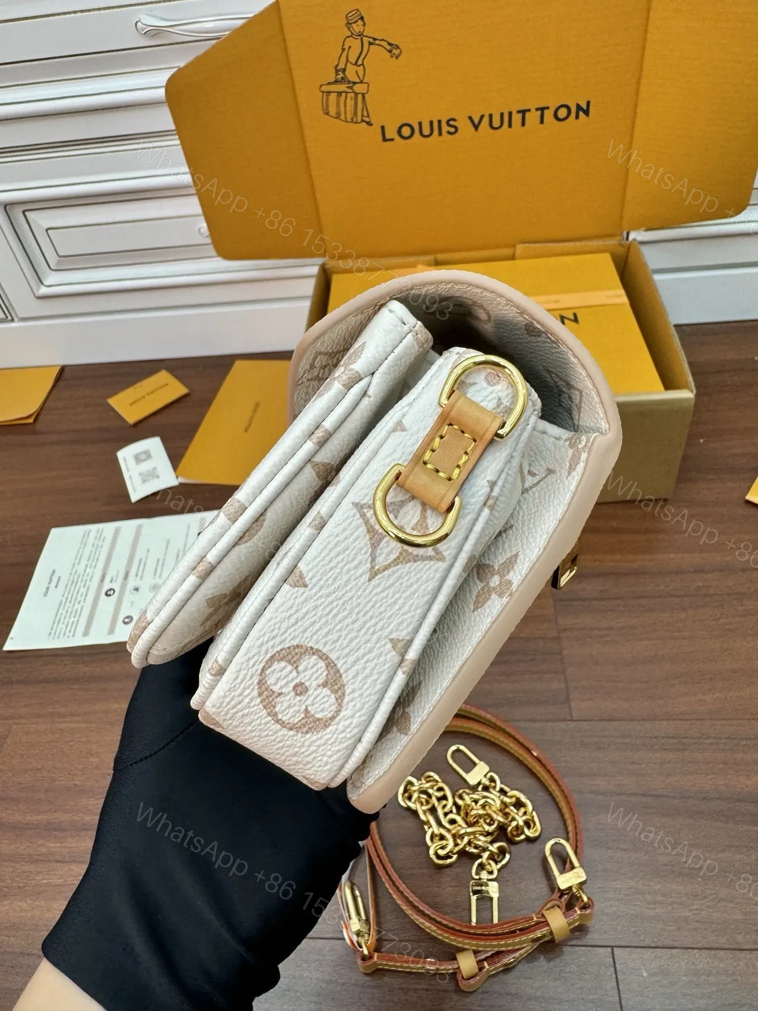 View 2 of Louis Vuitton Pochette Métis East West
