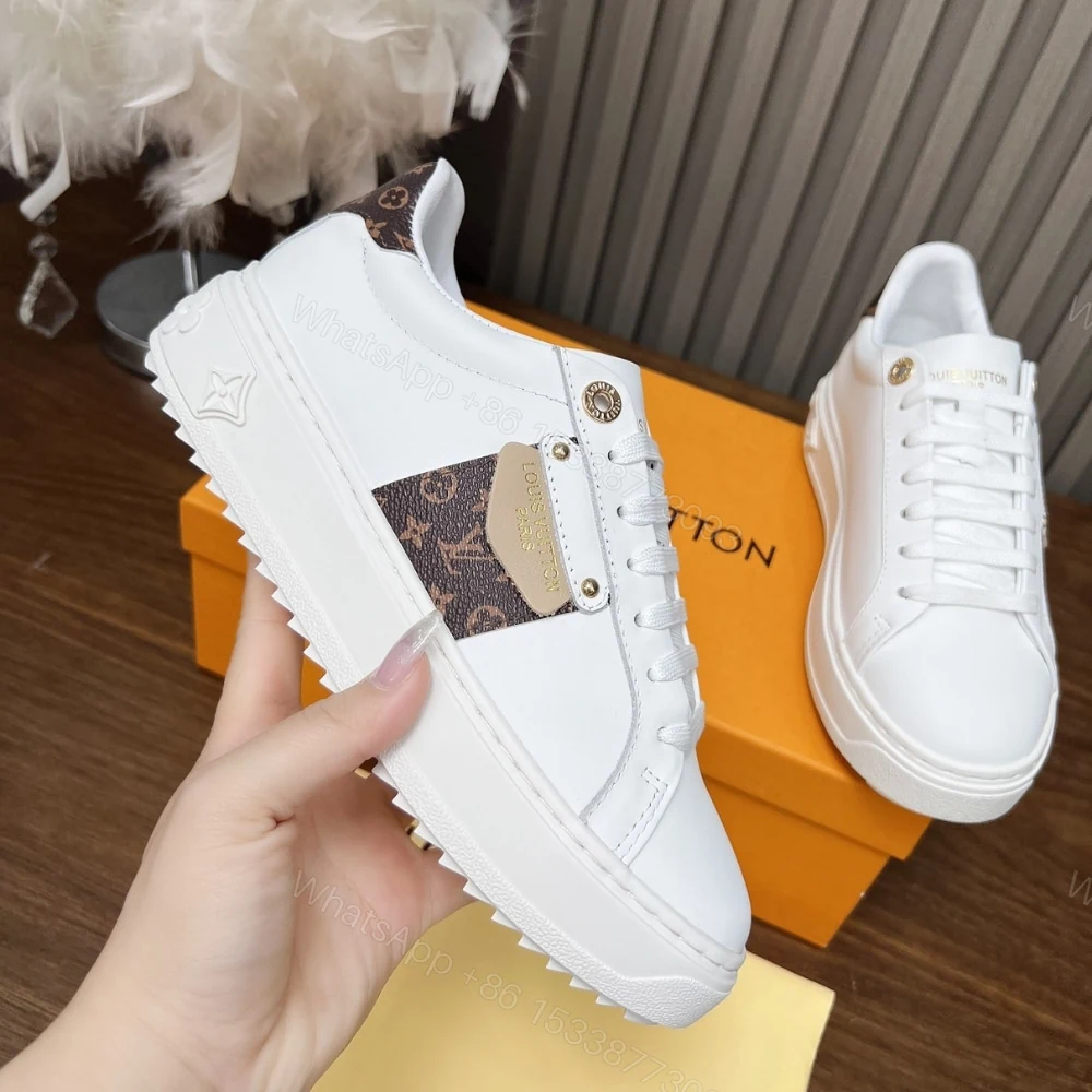 View 6 of Louis Vuitton Time Out Sneaker White 1AHOOV