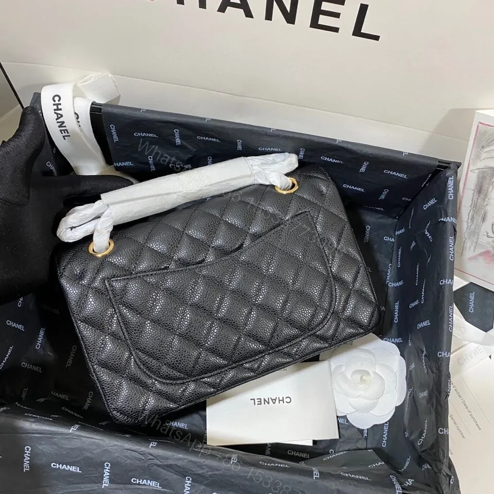 View 9 of Black Quilted Leather Flap Bag: Structured Luxe Style, Gold Hardware