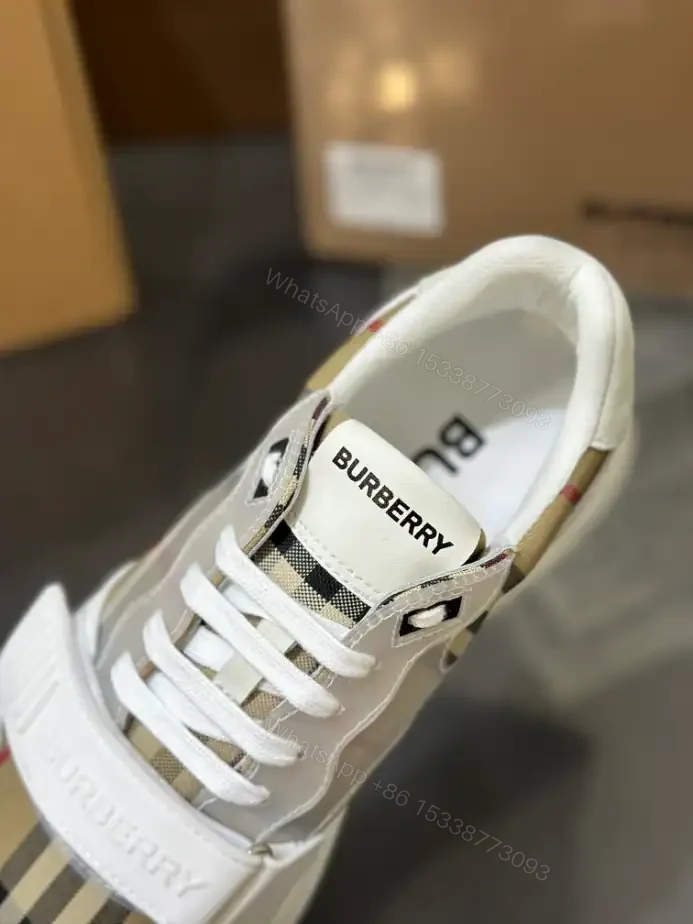 View 8 of BURBERRY VINTAGE CHECK SNEAKERS – BBR107