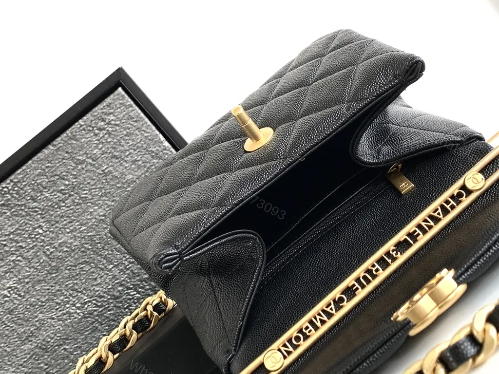 View 6 of Quilted Chanel-Inspired Crossbody: Effortless Luxury