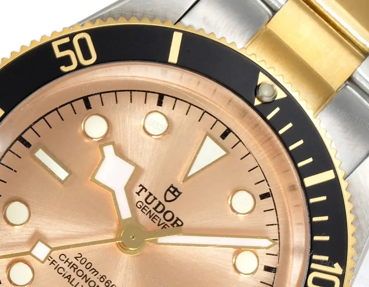 View 5 of Tudor Heritage Black Bay Black S&G Stainless Steel Yellow Gold Champagne Bracelet 79733N-0004