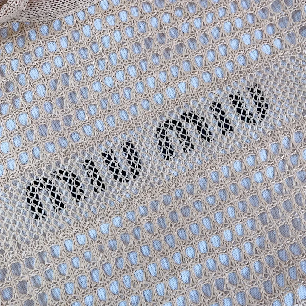 View 6 of Breathable Net Tote with Subtle Logo Detail Tote