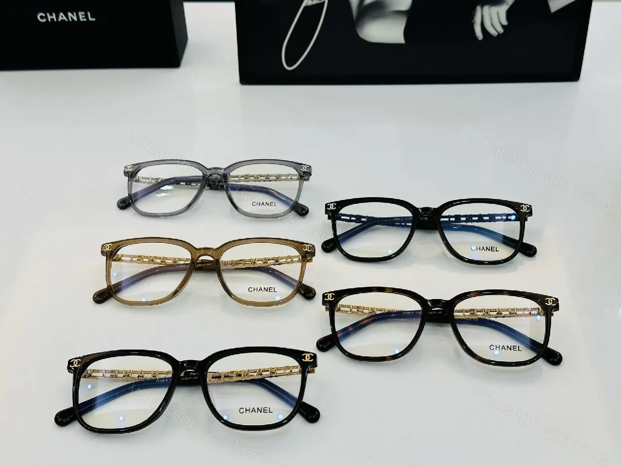 View 3 of Chic Square Eyewear: Luxury Comfort Glasses Without Brand Names