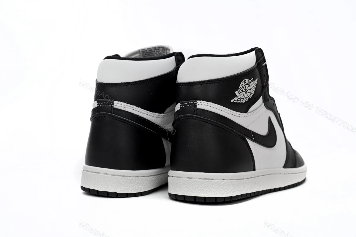 View 8 of Air Jordan 1 ’85 Hi “Panda Black And White BQ4422-001
