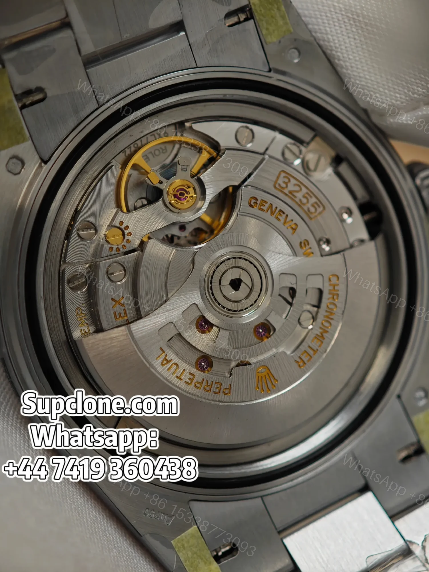 View 8 of Rolex Day-Date 40mm Ice Blue Roman Dial – Super Clone 1:1 Cal. 3255