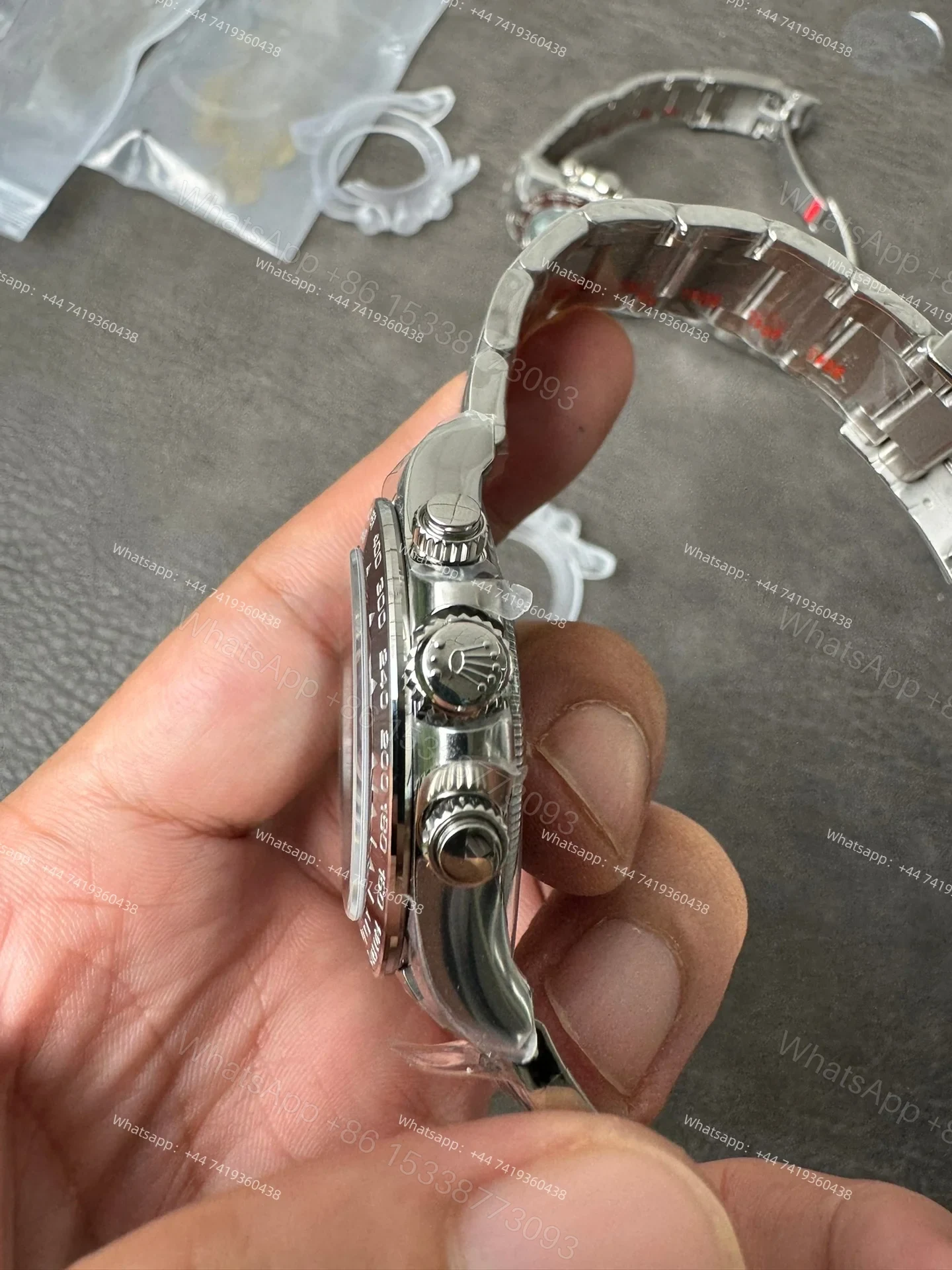 View 10 of Rolex Super Clone Daytona Ice Blue M126506-0001 4131 Movement