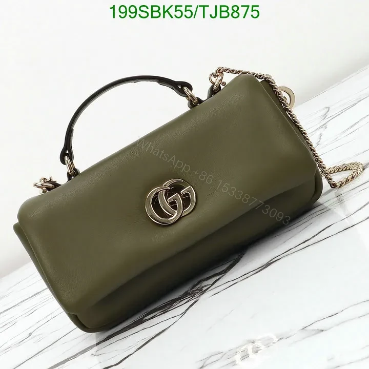 View 61 of Gucci Rosso Ancora Red Leather Mini Top Handle Bag HG258