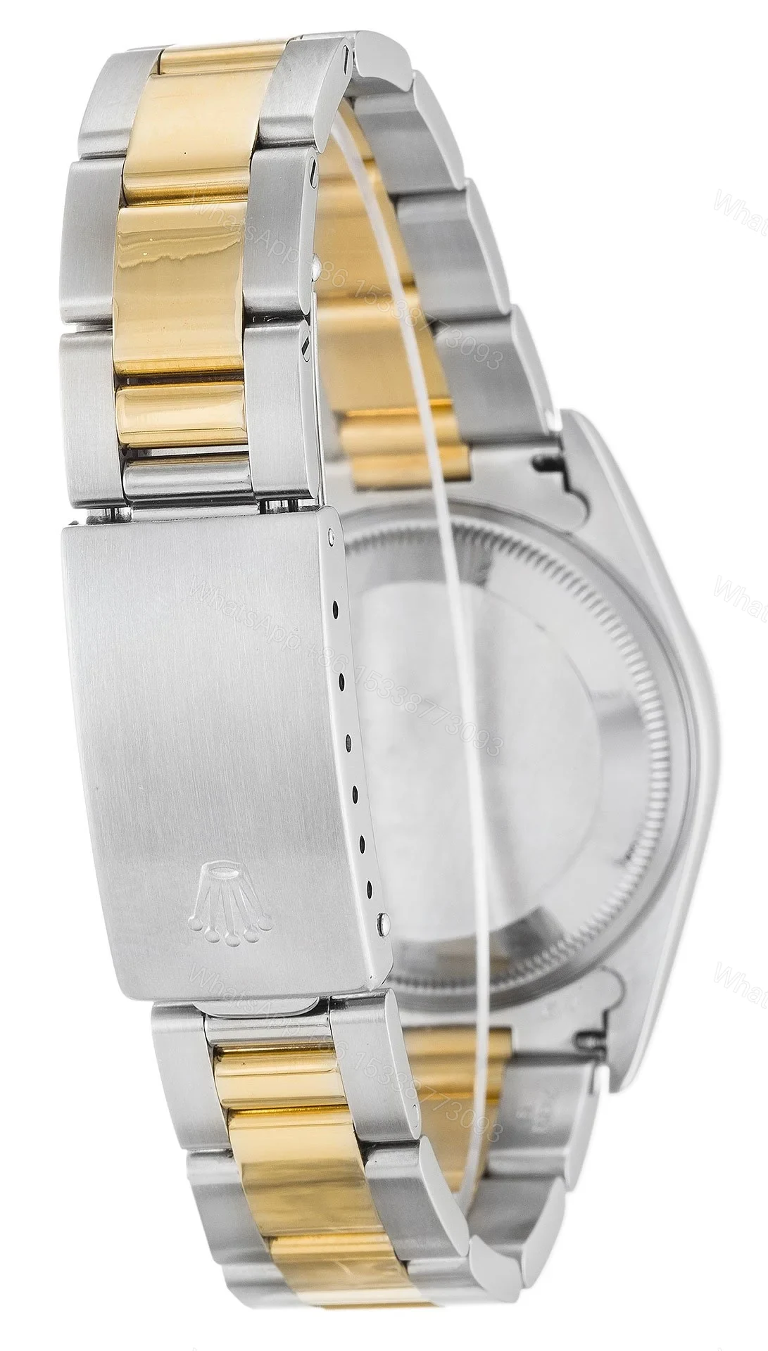 View 3 of Replica Rolex Oyster Perpetual Date Champagne Dial 15223 34 mm