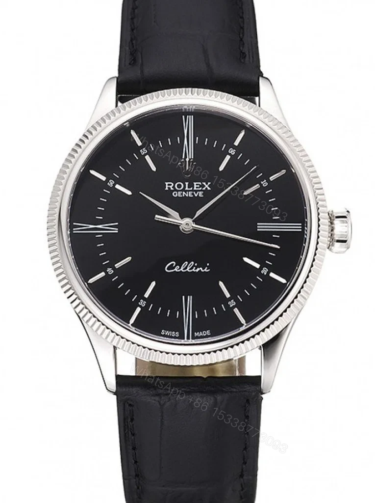 Superclone Rolex Cellini Black Dial 622654 — view 1