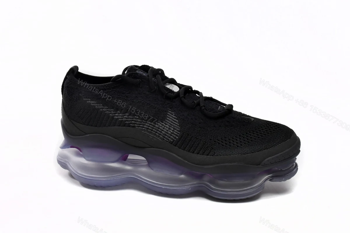 View 2 of Nike Air Max Scorpion FK Black and Persian Violet DR0888-001