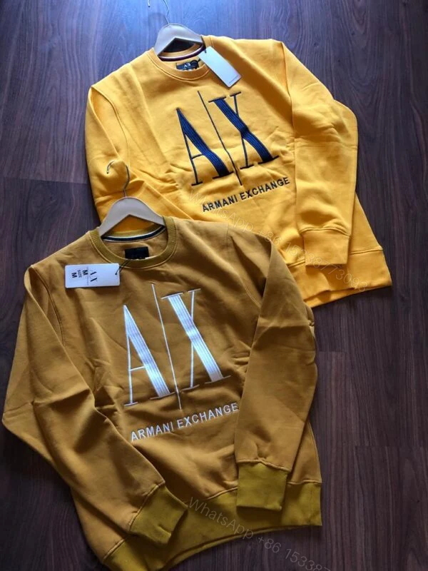 View 2 of BUY FIRST COPY ARMANI EXCHANGE SUMMER COMFORT SWEATSHIRT