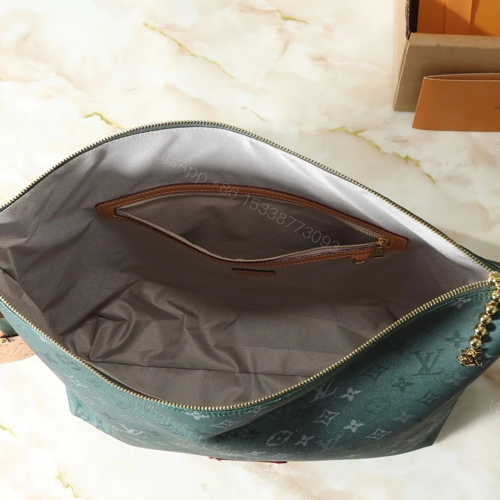 View 10 of Louis Vuitton Vagabond Hobo Monogram Surplus Green 48Cm M27181
