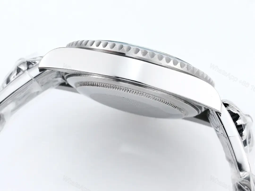 View 7 of Exceptional tiffany blaken submariner replica 40MM Silver Bracelet Edition RG-BLAKEN-TIFFANY-SUB-SILVER