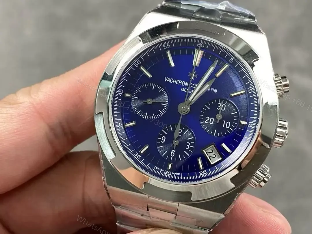 View 11 of Replica vacheron constantin Overseas chronograph 42.50 Stainless steel