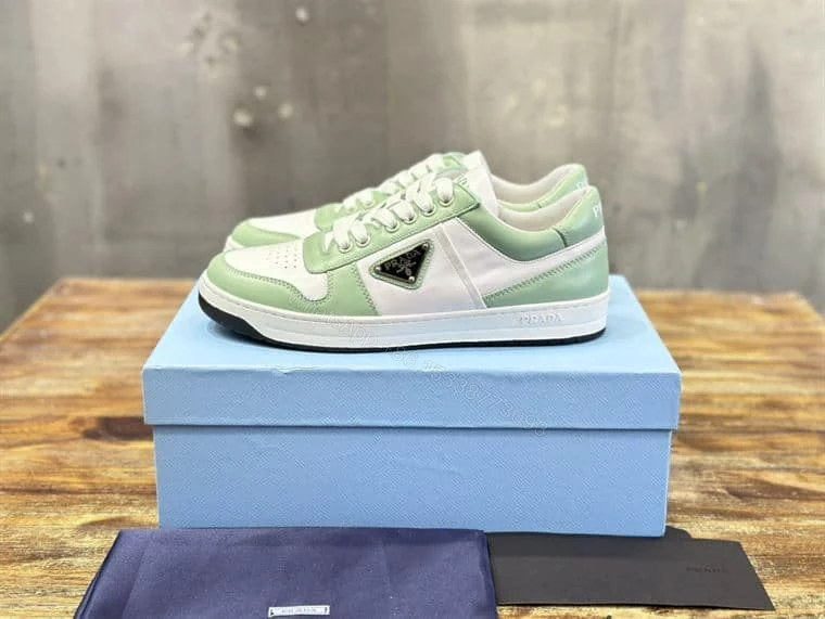 View 2 of PRADA DOWNTOWN LEATHER SNEAKERS – PRD088